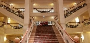 Disneyland Hotel Paris review staircase