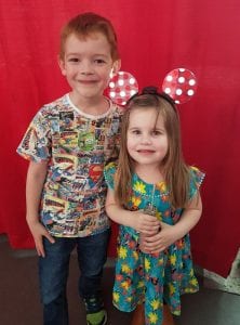 Disney on ice liverpool - boy and girl pre-show