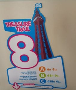 Blackpool Tower Review treasure trail fact