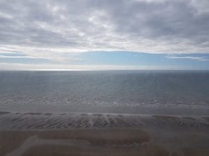Blackpool tower eye review - sea view from the top of the tower