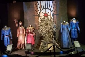 Game Of Thrones Exhibition Belfast the red keep