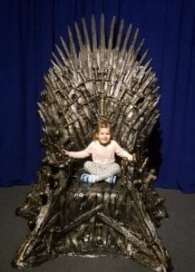 Game of thrones exhibition - iron throne