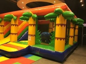 Ninja Warrior Wigan under 4s inflatable