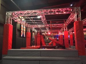 Ninja Warrior Wigan obstacles